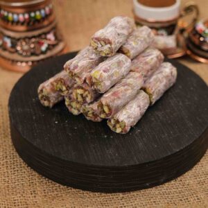 Antep Fıstıklı Sade Fitil Lokum